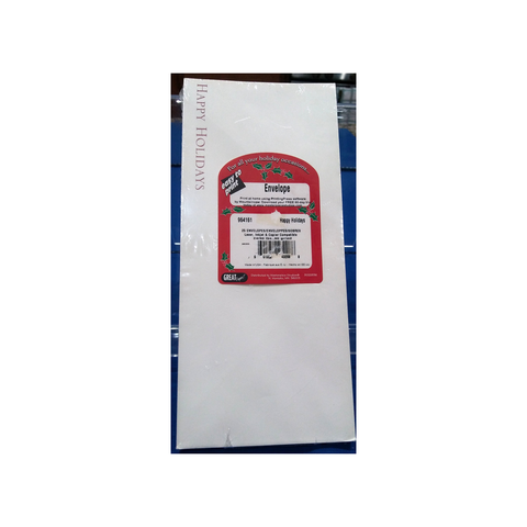 HAPPY HOLIDAYS ENVELOPES