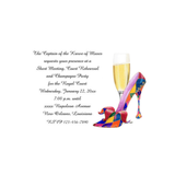 HARLEQUIN SHOE CUSTOM INVITATION