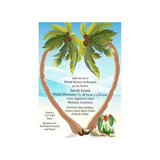 HEART PALMS CUSTOM INVITATION