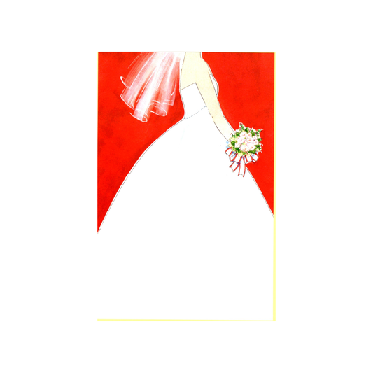 HOLIDAY BRIDE BLANK STOCK INVITATION