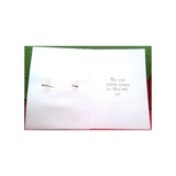 JOY CARD WREATH 3D BOXED GREETING CARDS