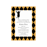 JUMPING FOR GRADUATION CUSTOM INVITATION
