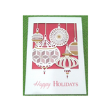 LASER CUT ORNAMENTS BOXED GREETING CARDS