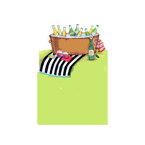 LAST CALL FOR DRINKS - BLANK STOCK INVITATION