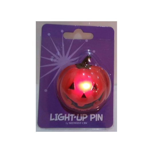LIGHT UP PUMPKIN PIN