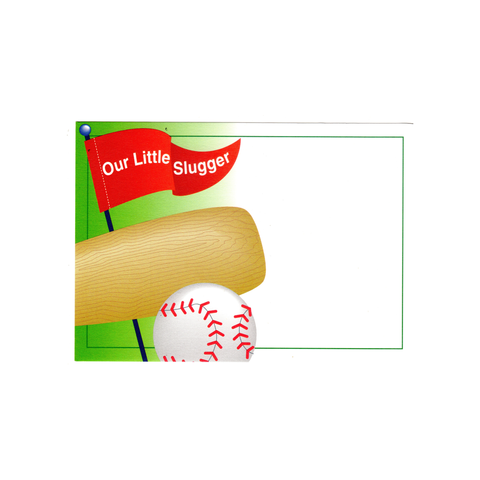 LITTLE SLUGGER - BLANK STOCK INVITATION
