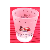 LOUISIANA FROSTED SHOT GLASS