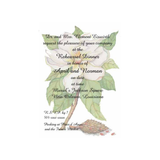 MAGNOLIA BRANCH CUSTOM INVITATION