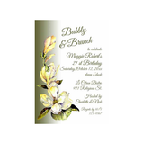 MAGNOLIA SPRAYS CUSTOM INVITATION
