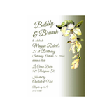 MAGNOLIA SPRAYS CUSTOM INVITATION