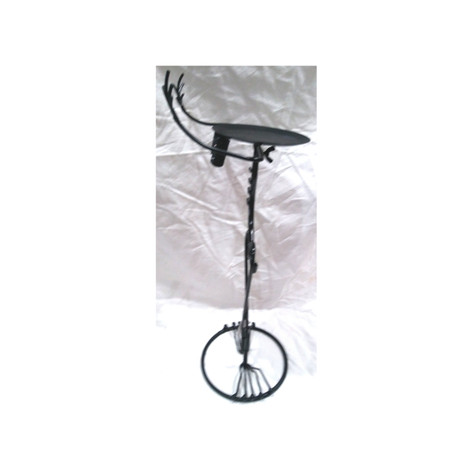 MAN SKELETON CANDLE HOLDER