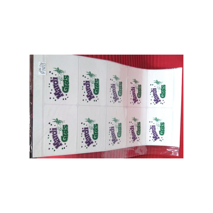MARDI GRAS NAME TAGS