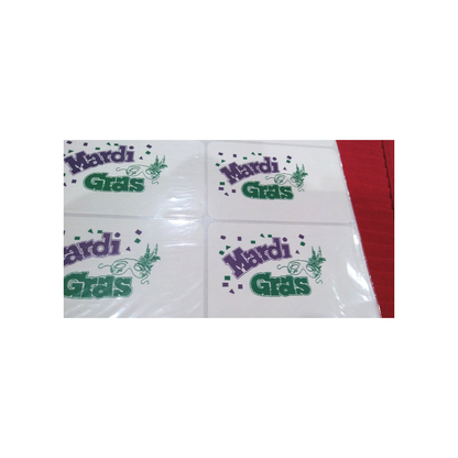 MARDI GRAS NAME TAGS