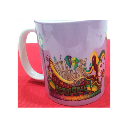 MARDI GRAS PARADE FLOAT MUG
