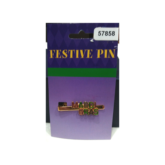 MARDI GRAS TIE TACK
