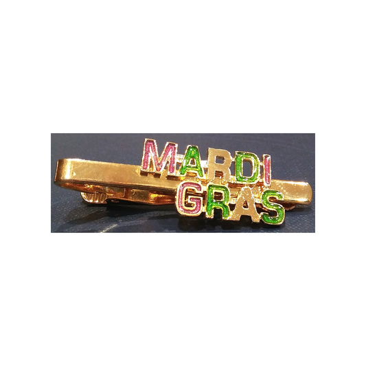 MARDI GRAS TIE TACK