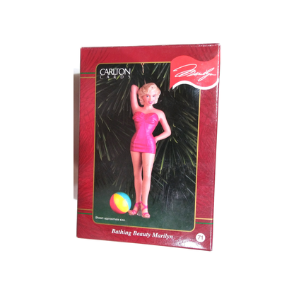 MARILYN MONROE BATHING BEAUTY ORNAMENT