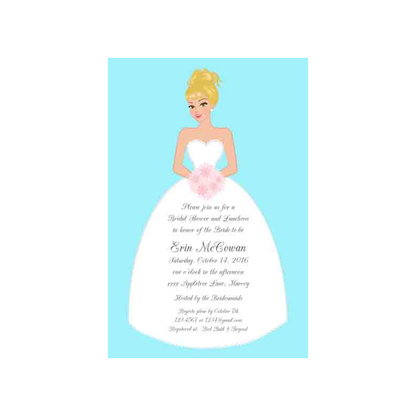 MELISSA BRIDE CUSTOM INVITATION