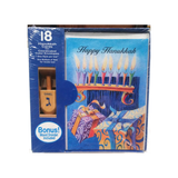 MENORAH WITH PRESENTS HANUKKAH BOXED GREETING CARDS