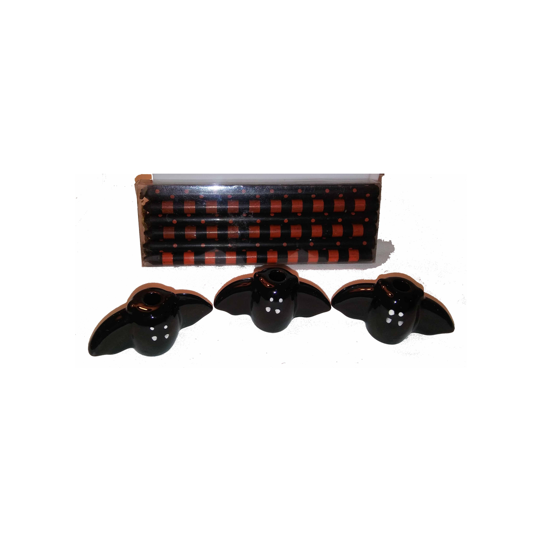 MINI BAT CANDLE SET