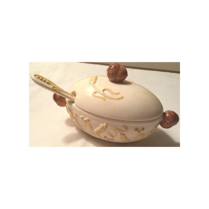 MINI OVAL TUREEN WITH LADLE