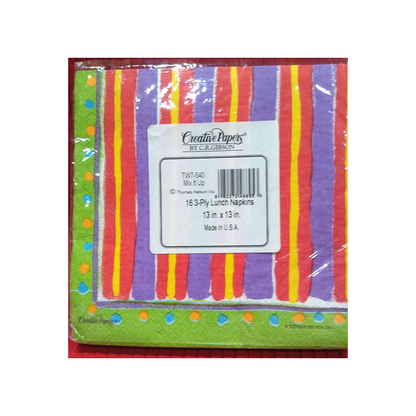 MIX IT UP PAPER LUNCHEON NAPKINS