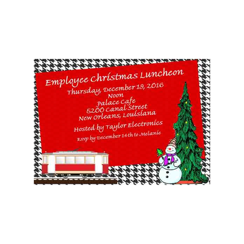 MR. BINGLE CUSTOM INVITATION