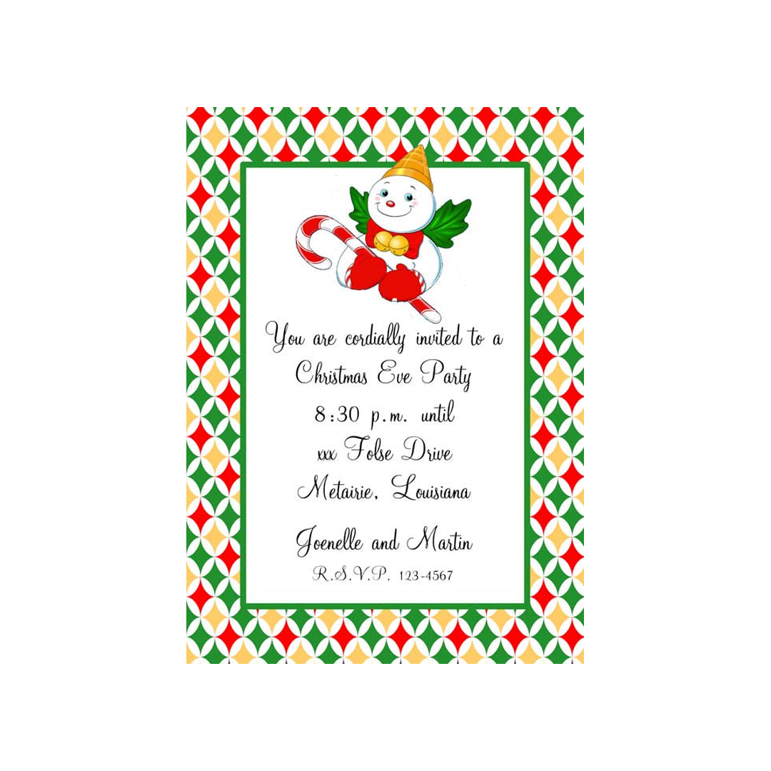 MR. BINGLE CUSTOM INVITATION