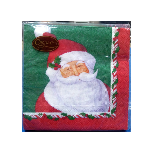 MR. CLAUS CASPARI PAPER BEVERAGE NAPKINS