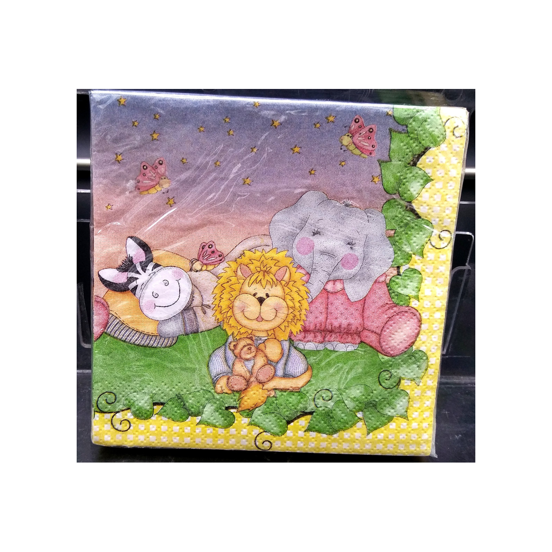 NIGHTY NIGHT PAPER BEVERAGE NAPKINS