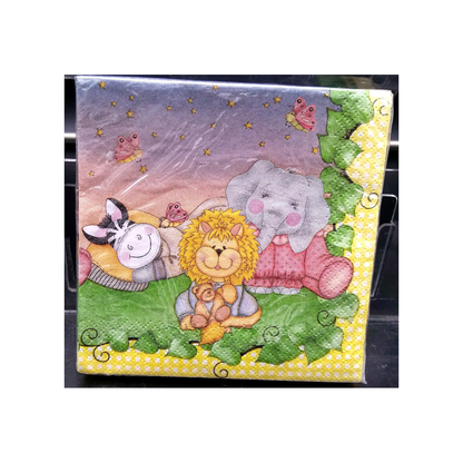 NIGHTY NIGHT PAPER BEVERAGE NAPKINS
