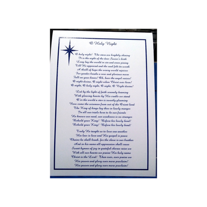 O HOLY NIGHT CARD