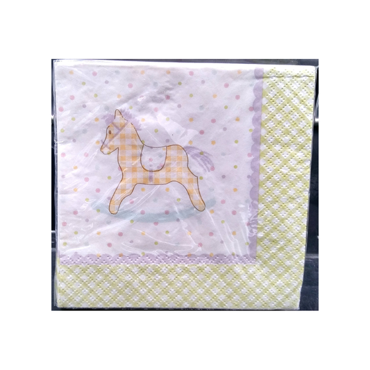 PAJAMA BABIES PAPER BEVERAGE NAPKINS