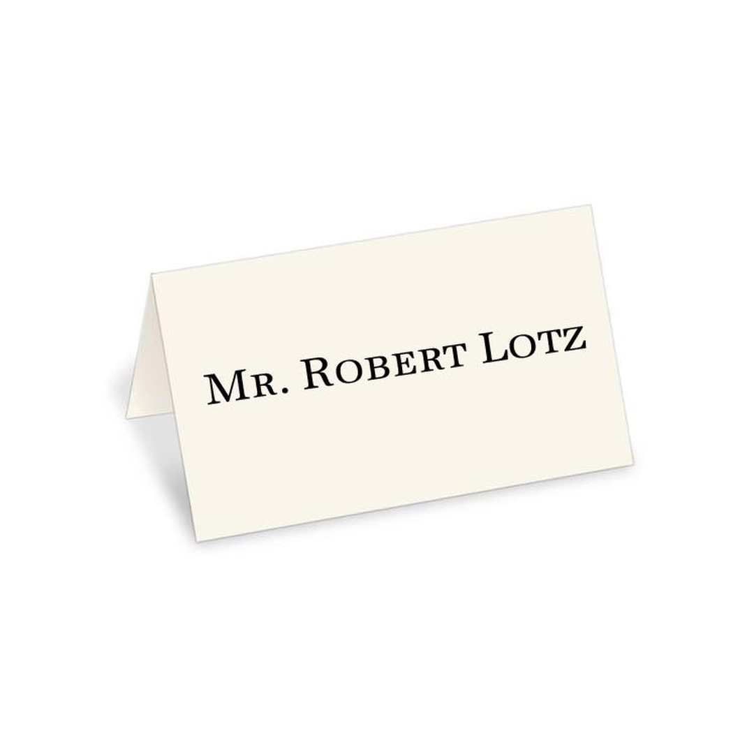 PERSONALIZED PLACE CARDS