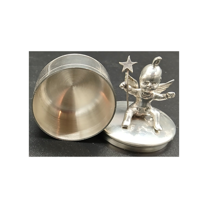 PEWTER TOOTH FAIRY BOX