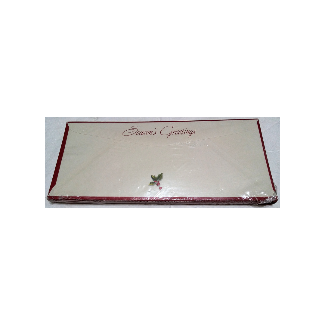 POINSETTIA BLOOM ENVELOPES