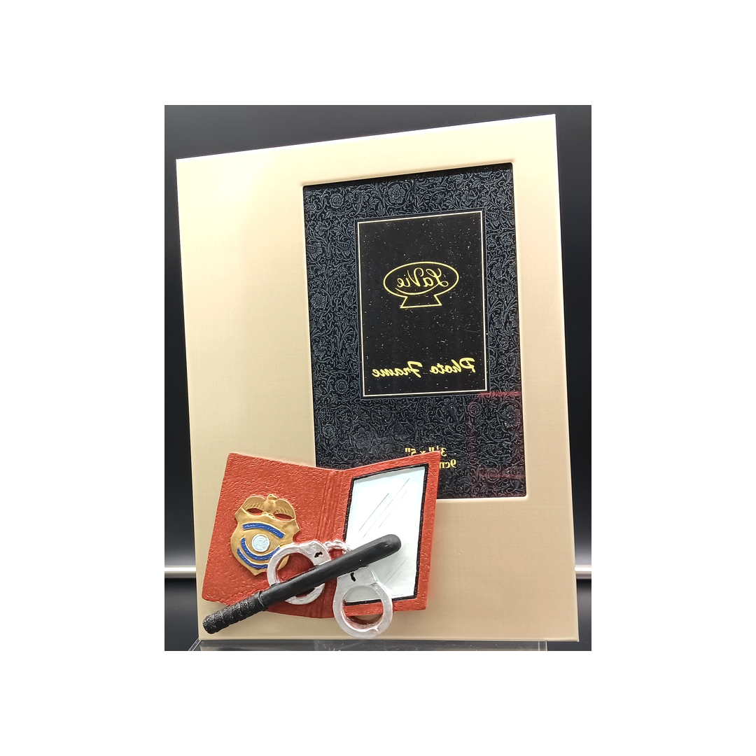 POLICE 3D FRAME