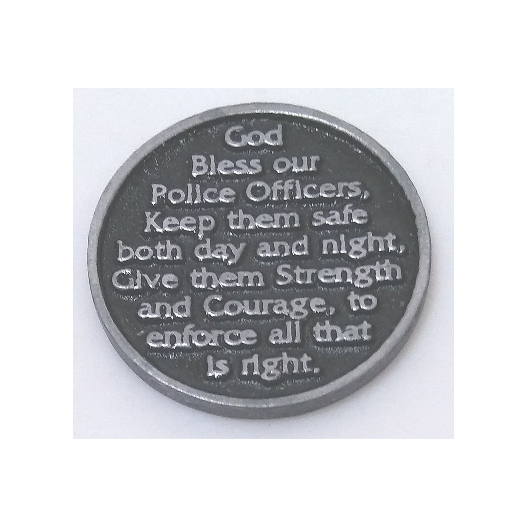 POLICE KEEPSAKE TOKEN