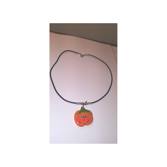 PUMPKIN ROPE NECKLACE