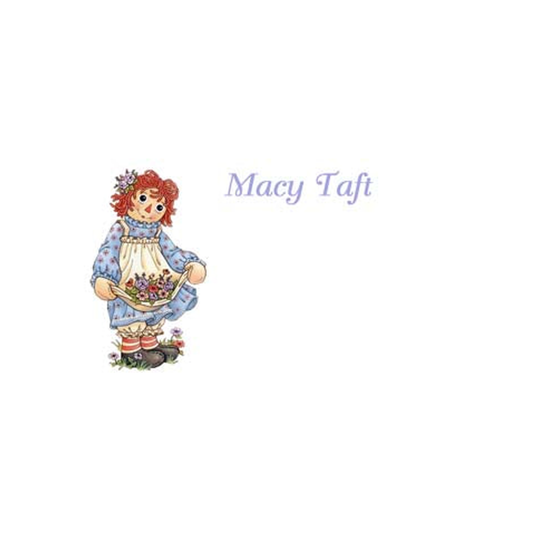 RAGGEDY ANN DOLL PERSONALIZED GIFT OR CALLING CARDS