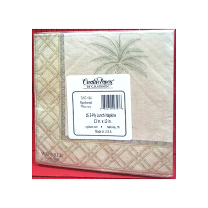 RAINFOREST PAPER LUNCHEON NAPKINS