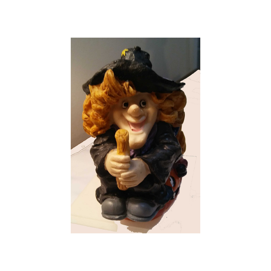 RESIN WITCH FIGURINE