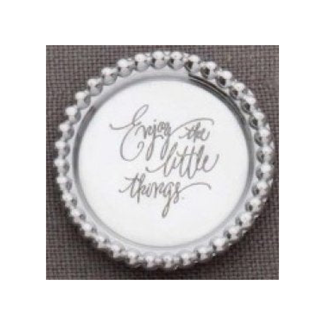 RING HOLDER DISH - ENJOY THE LITTLE THINGS