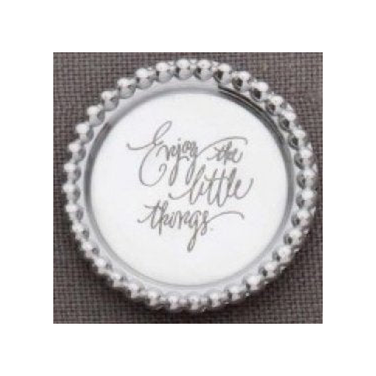 RING HOLDER DISH - ENJOY THE LITTLE THINGS