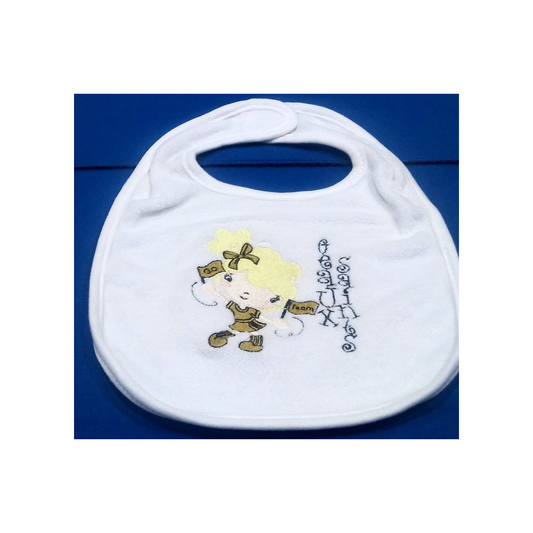 SAINTS CHEERLEADER BIB