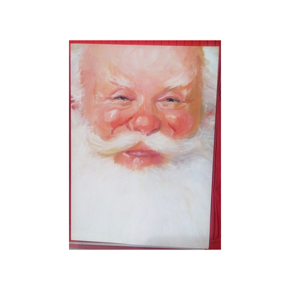 SANTA FACE COURAGE BOXED GREETING CARDS