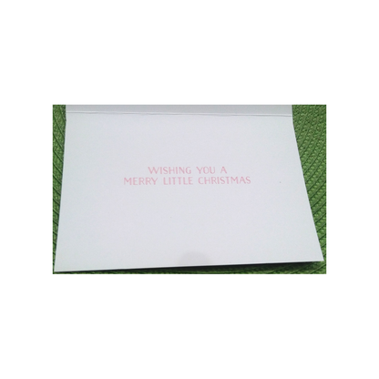 SANTA IN SLEIGH BOXED GREETING CARDS