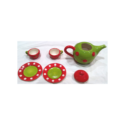 SANTA TEA SET - 7 PIECE SET