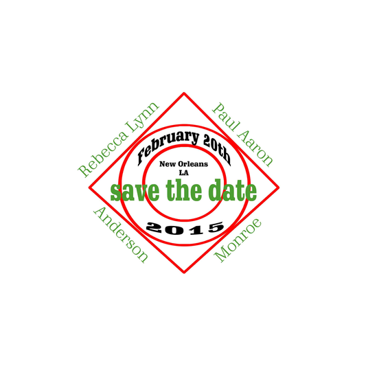 SAVE THE DATE CUSTOM INVITATION