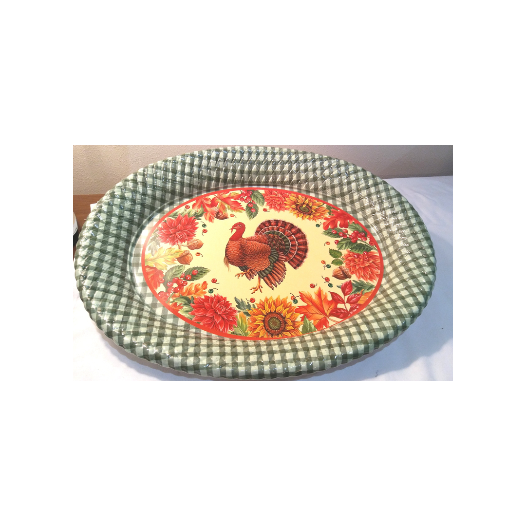 SEASONS OF THANKS MELAMINE PLATTER